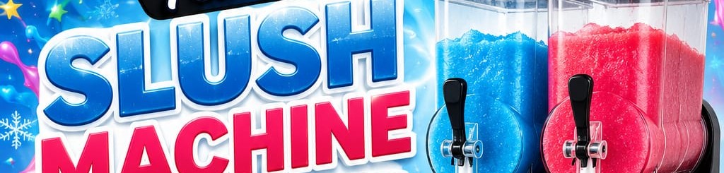 Double-Barrel Slush Machine